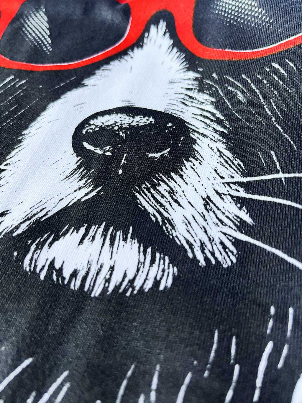The Chill Dog – Oversized White T-Shirt